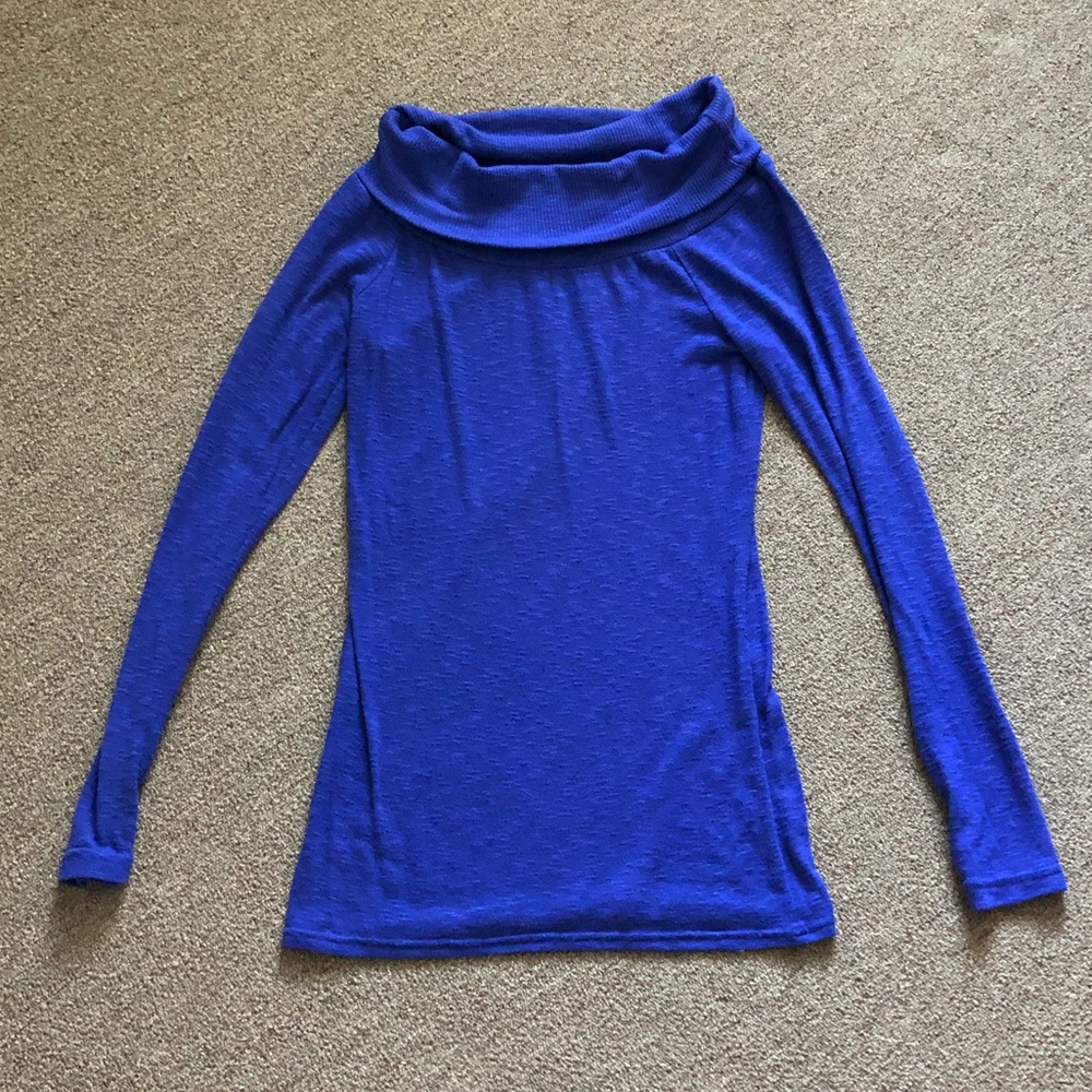 Purple Crow Neck Sweater